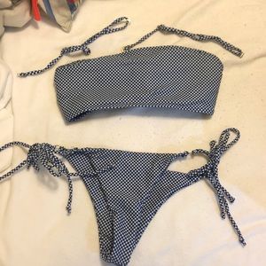 Strapless bikini W/ OPTIONAL STRAPS